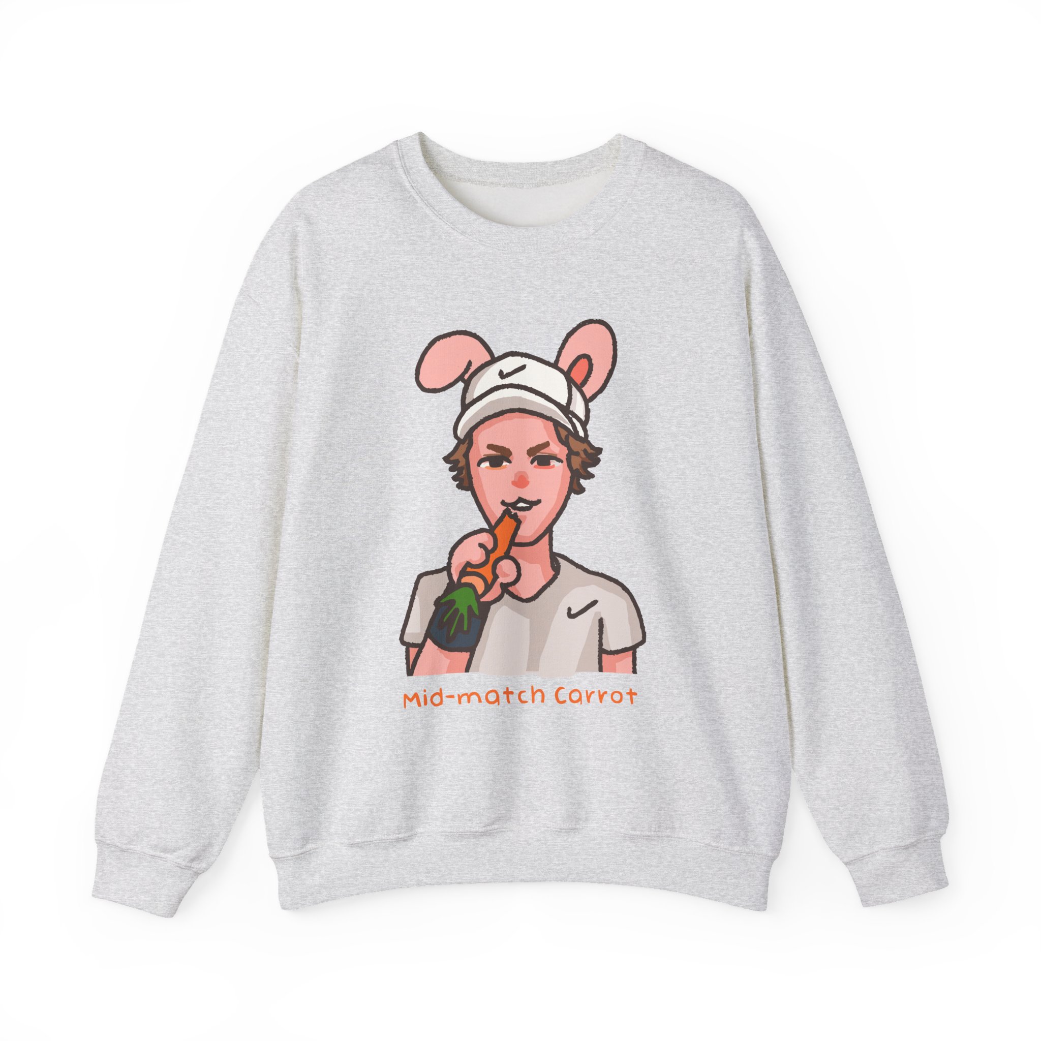 Jannik Sinner Unisex Heavy Blendâ„¢ Crewneck Sweatshirt