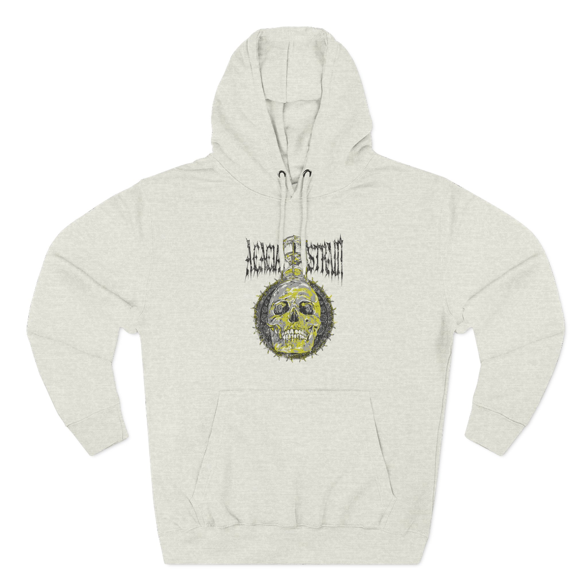 The Acacia Strain Hourglass Three-Panel Fleece Hoodie