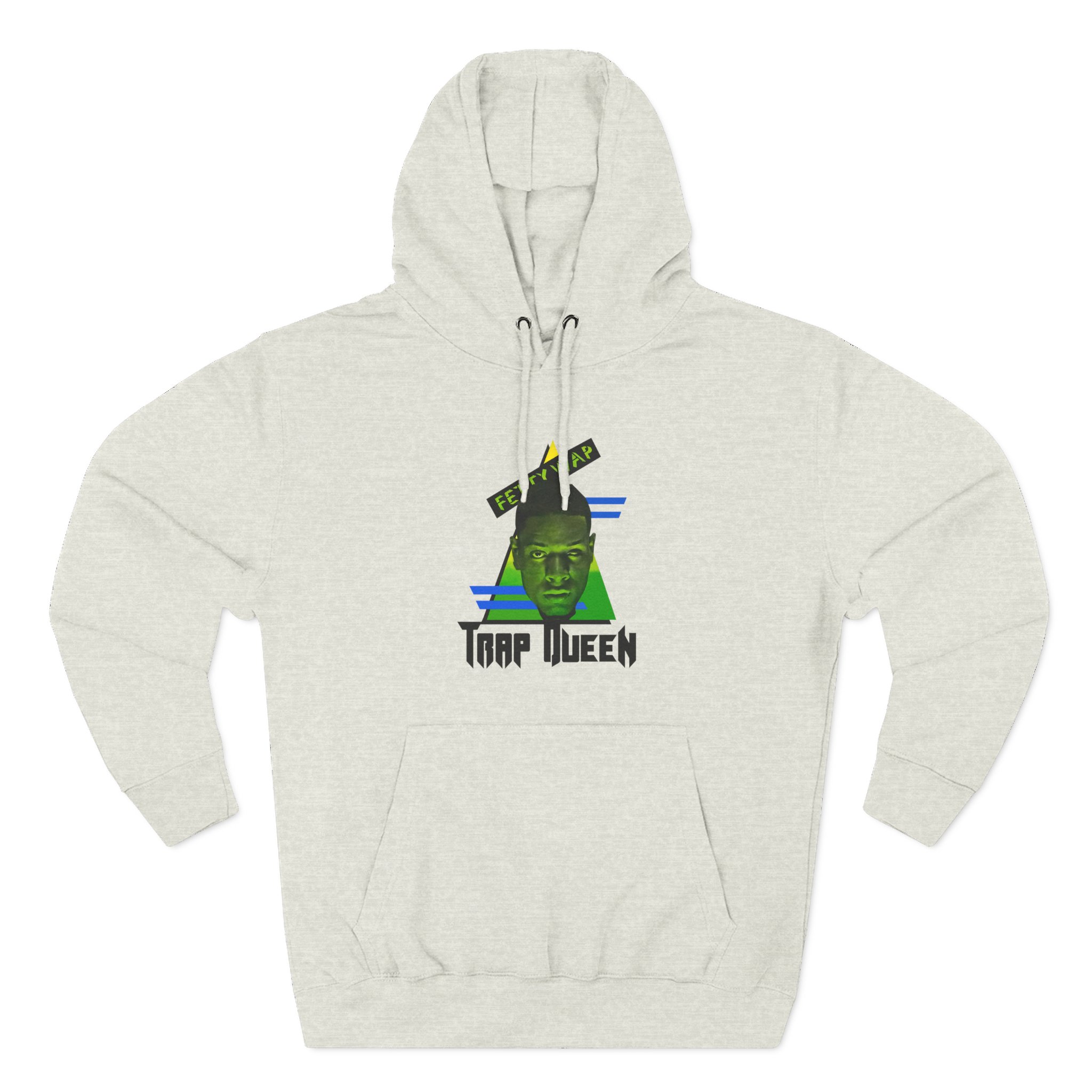 Fetty Wap Trap Queen Three-Panel Fleece Hoodie