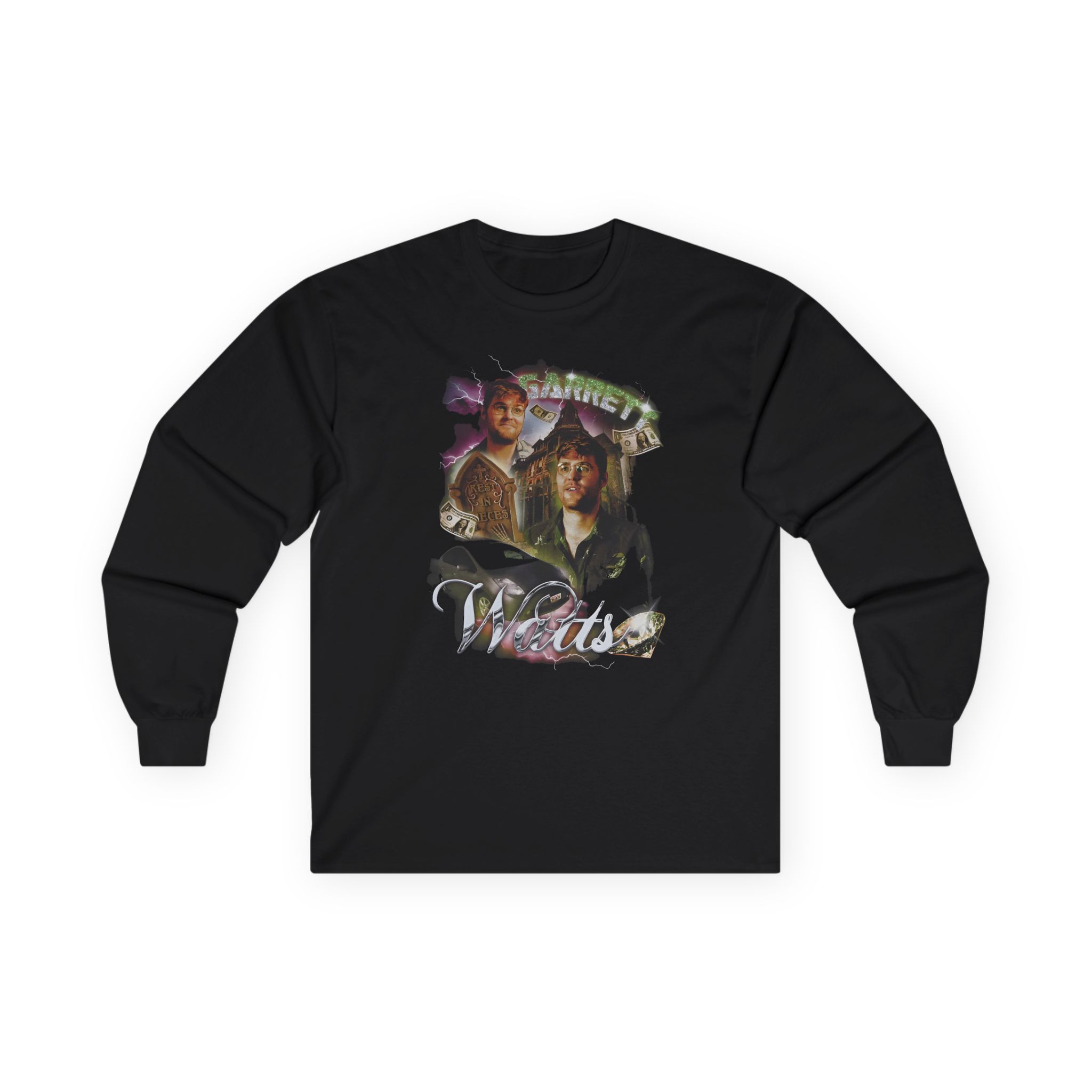 Garrett Watts Bootleg 90's Rap Unisex Ultra Cotton Long Sleeve Tee