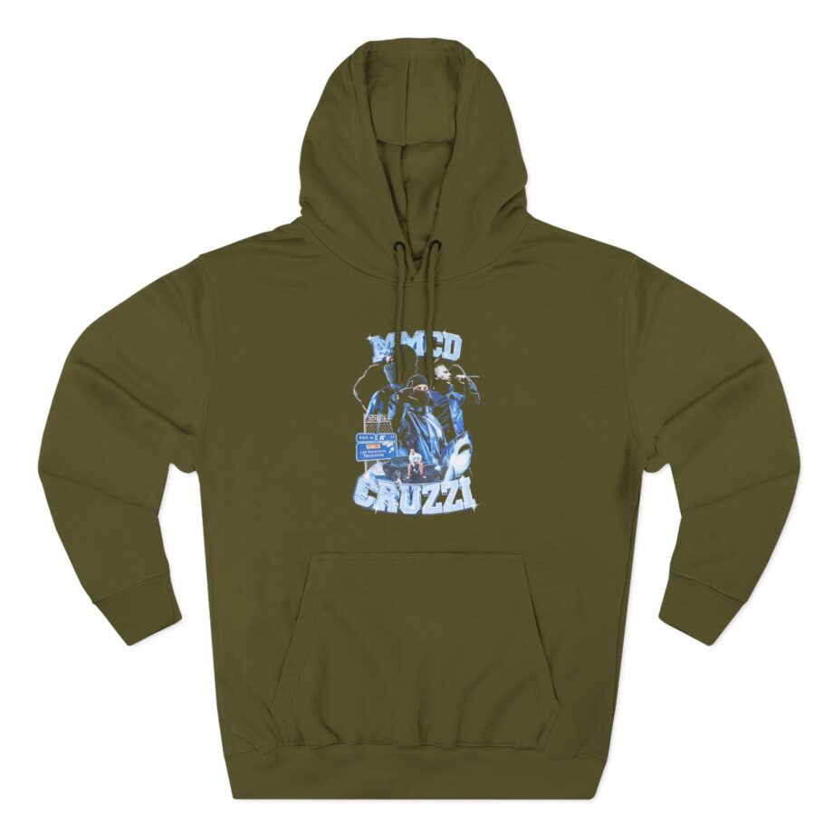 Cruz Cafuné Bootleg Three-Panel Fleece Hoodie