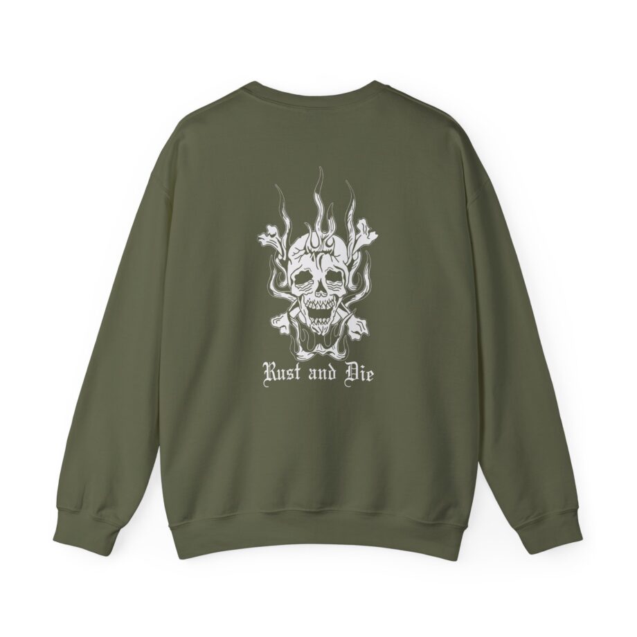 Kublai Khan - Rust and Die Unisex Heavy Blend™ Crewneck Sweatshirt