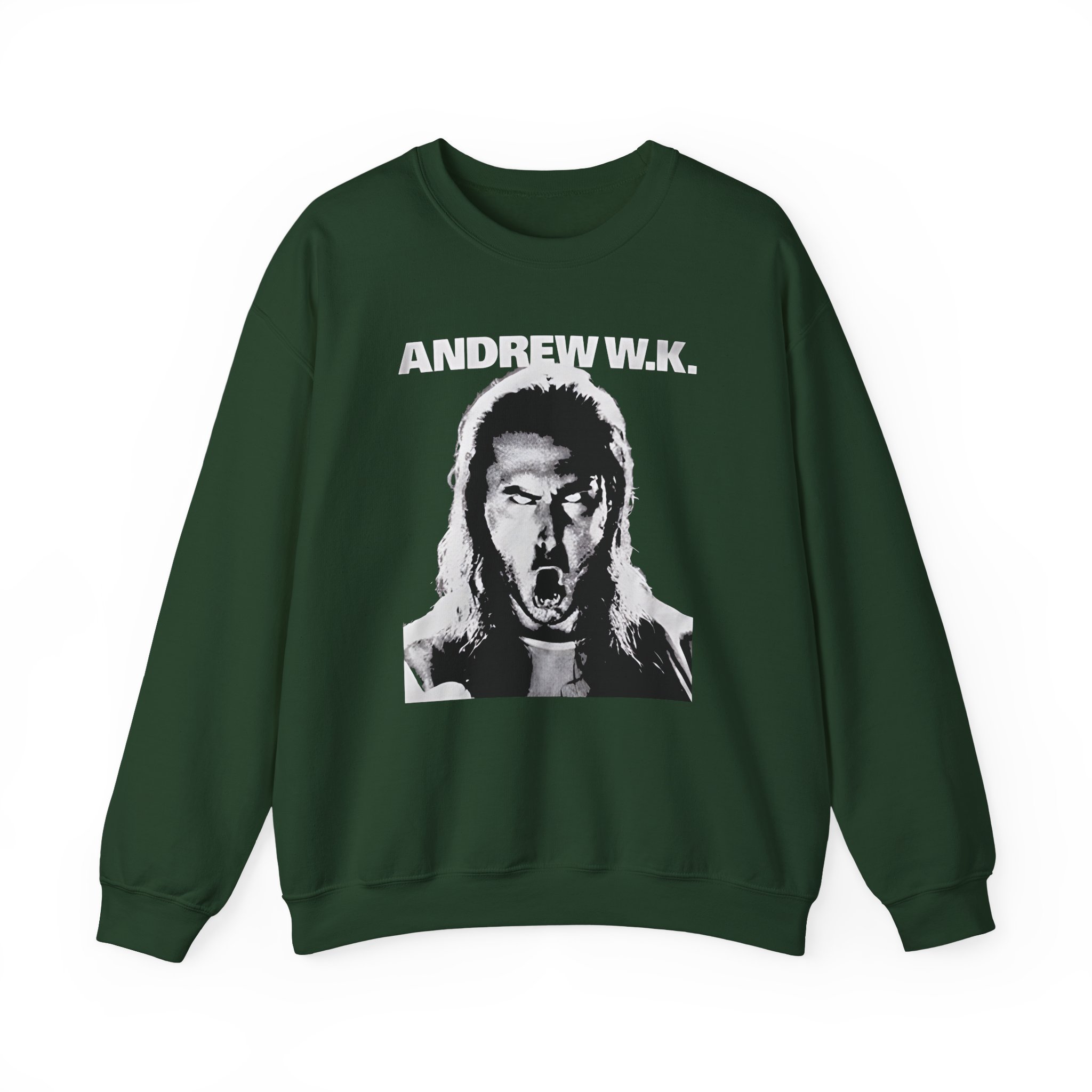 Andrew Wk Magician Unisex Heavy Blendâ„¢ Crewneck Sweatshirt
