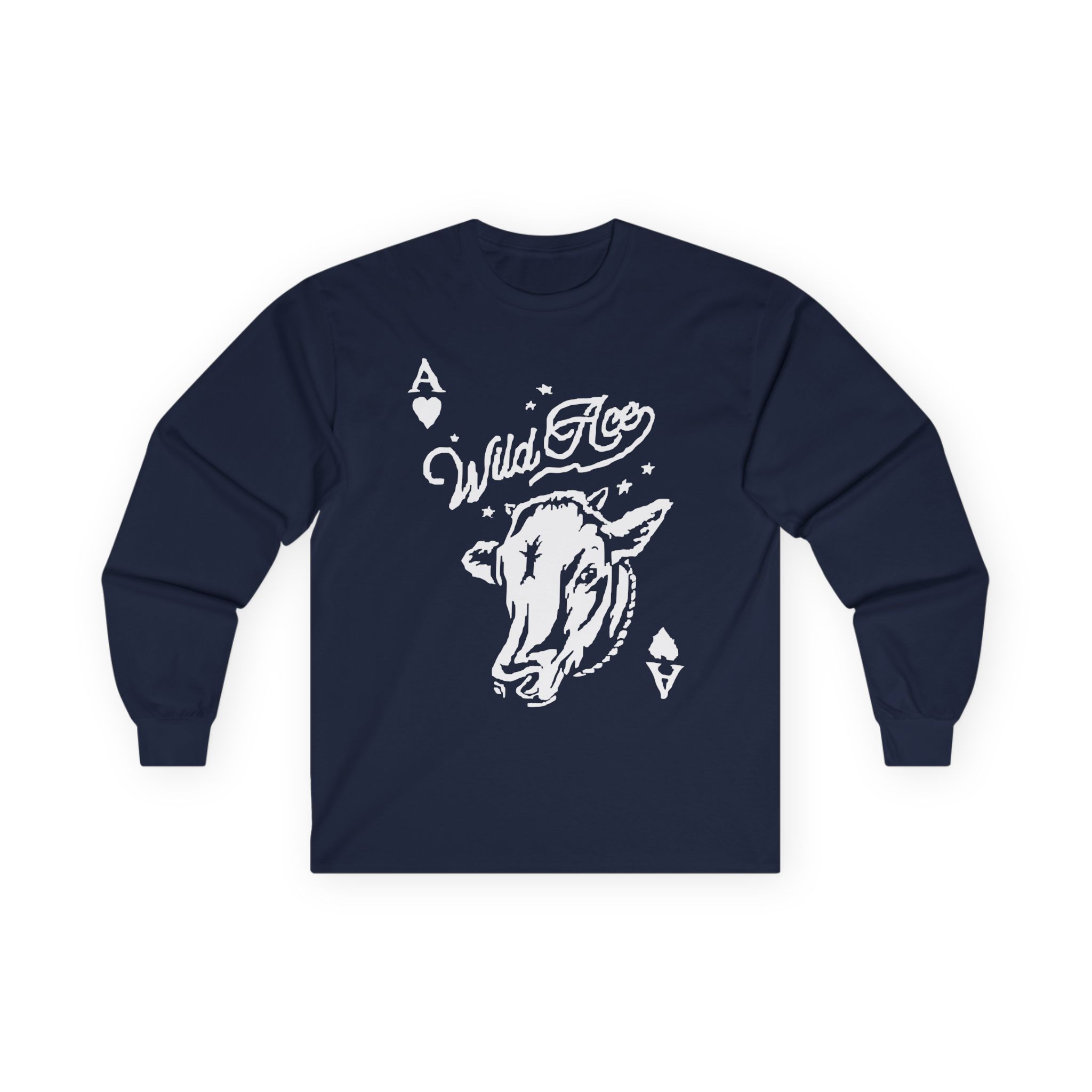 Kallmekris Wild Ace Knit Unisex Ultra Cotton Long Sleeve Tee
