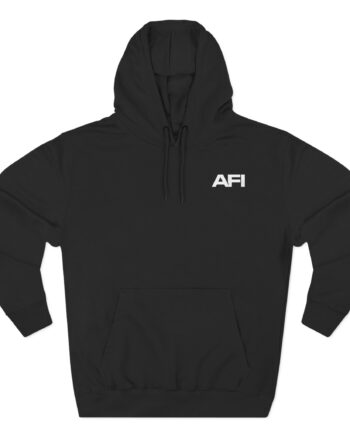 Afi Logo Three-Panel Fleece Hoodie