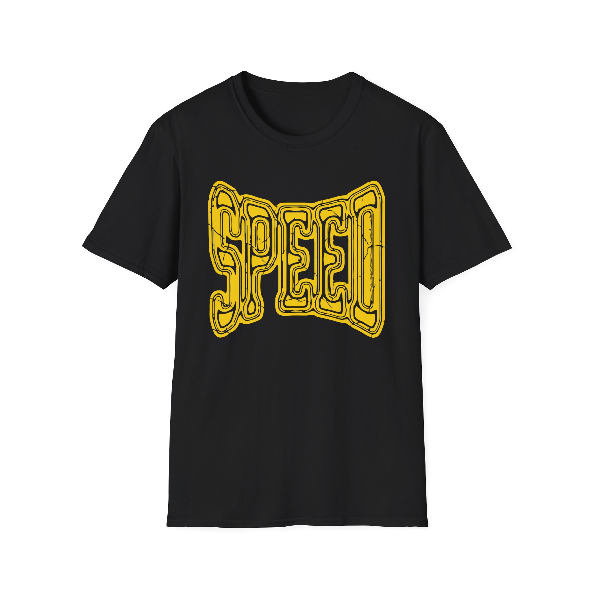 Ishowspeed Gold Logo Unisex Softstyle T-Shirt