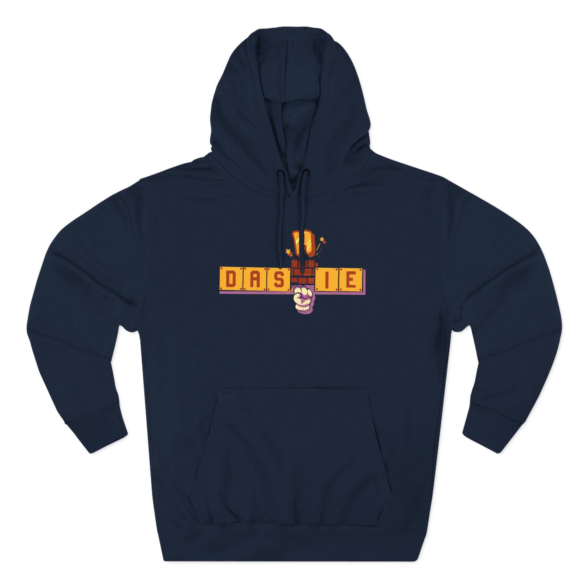 Dashiexp Three-Panel Fleece Hoodie