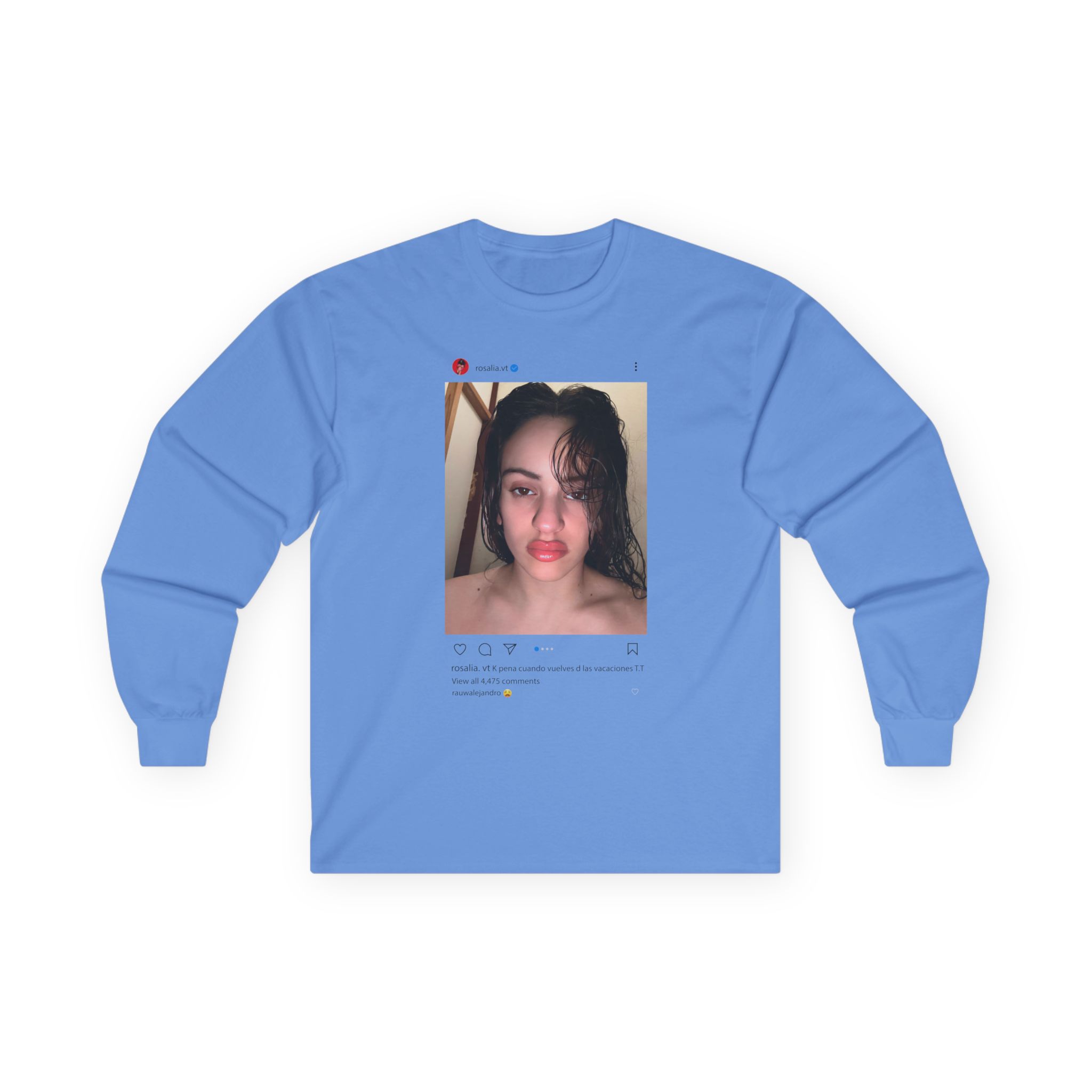 Rosalia Motomami Instagram Unisex Ultra Cotton Long Sleeve Tee