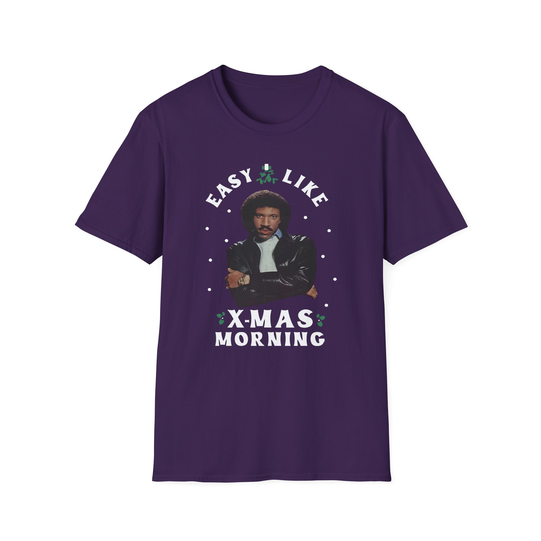 Lionel Richie Easy Like Xmas Morning Unisex Softstyle T-Shirt