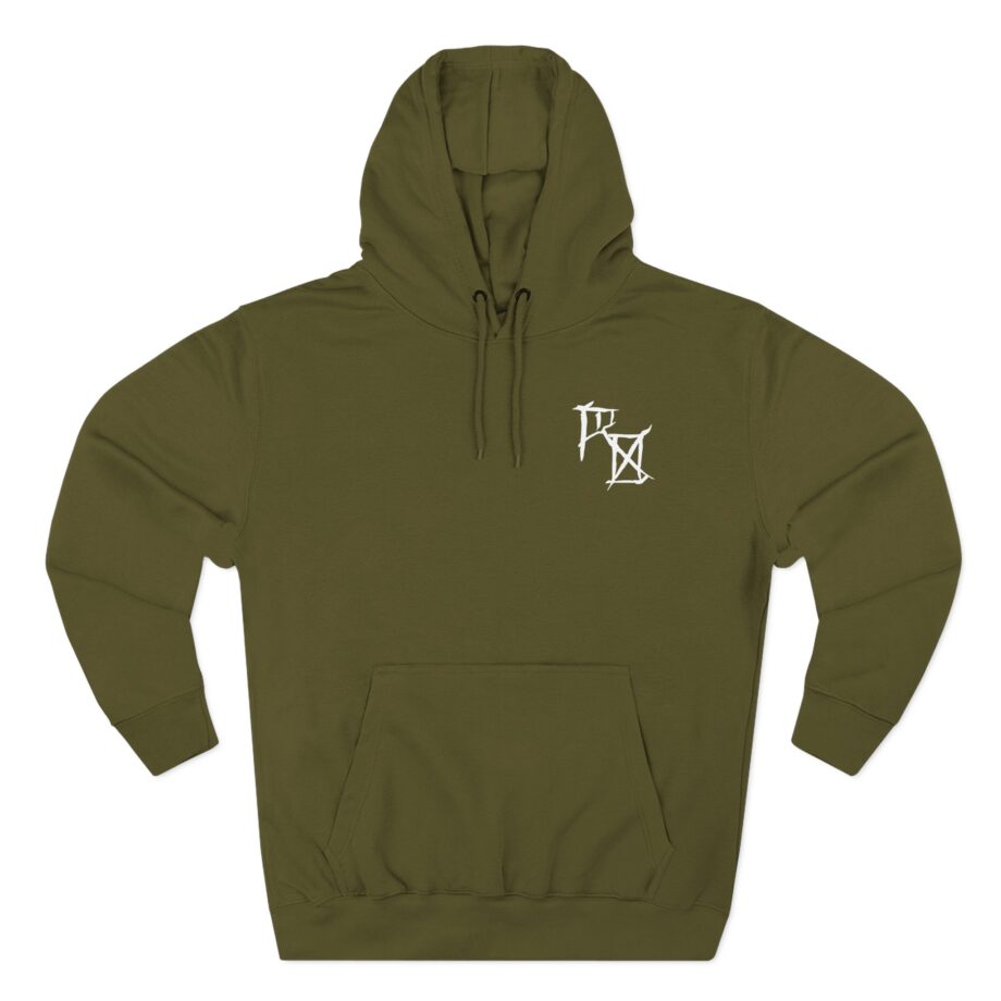 Rotting Out I'll Play the Reaper in My Own Life Three-Panel Fleece Hoodie