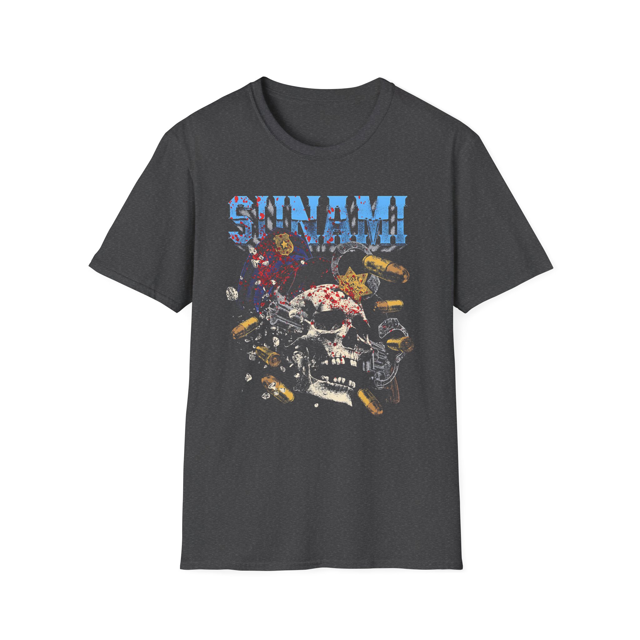 Sunami Skull Unisex Softstyle T-Shirt