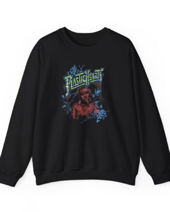 Miley Cyrus Madeworn Plastic Hearts Tongue Unisex Heavy Blend™ Crewneck Sweatshirt