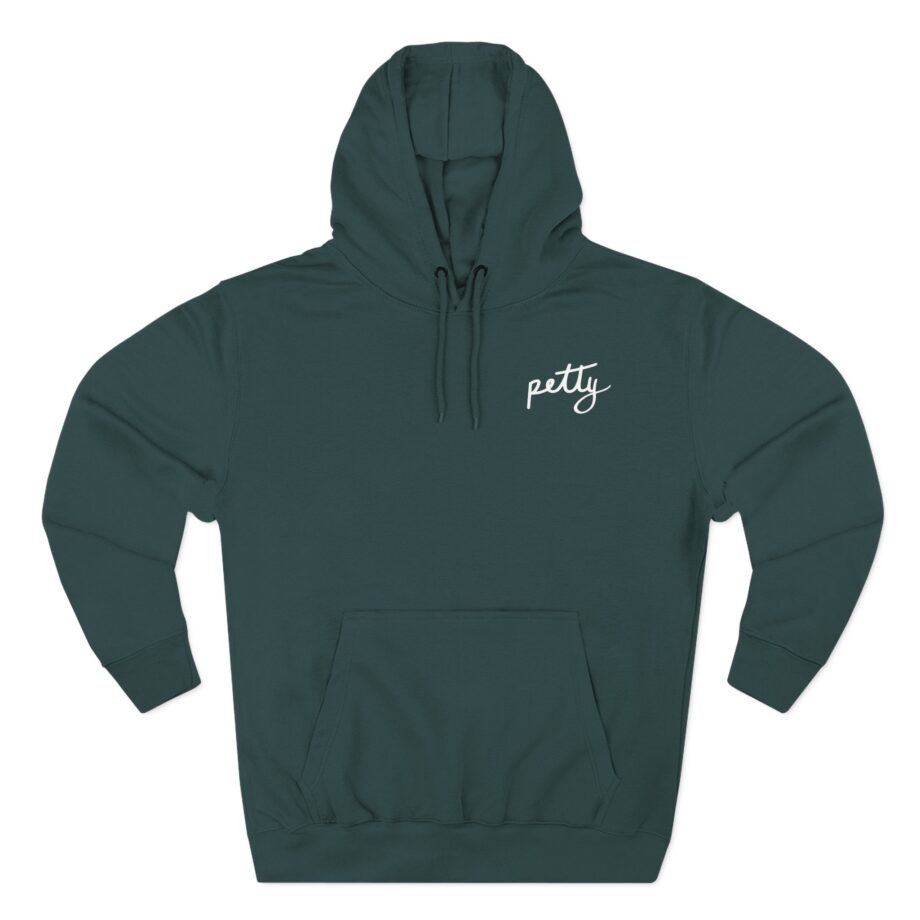 Charlotte Dobre Petty Three-Panel Fleece Hoodie