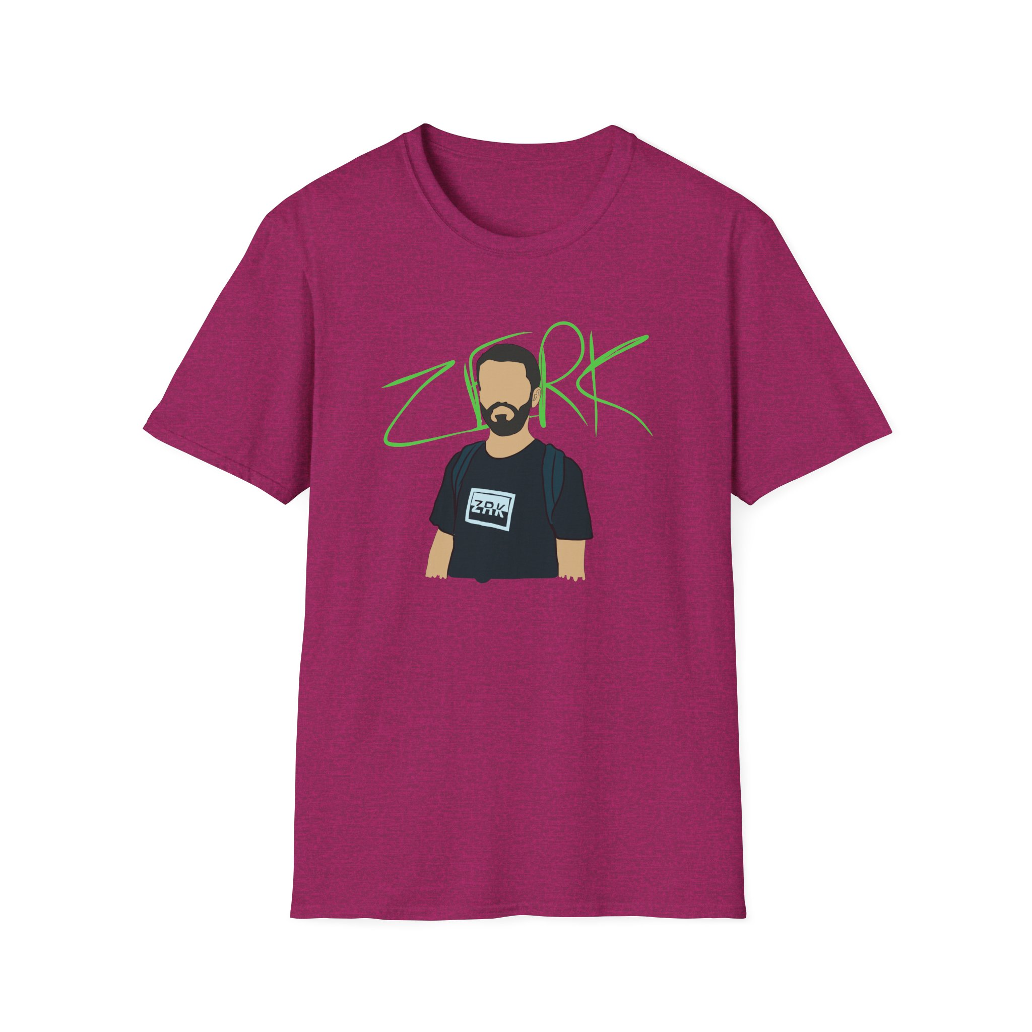 Zerkaa Profile Unisex Softstyle T-Shirt