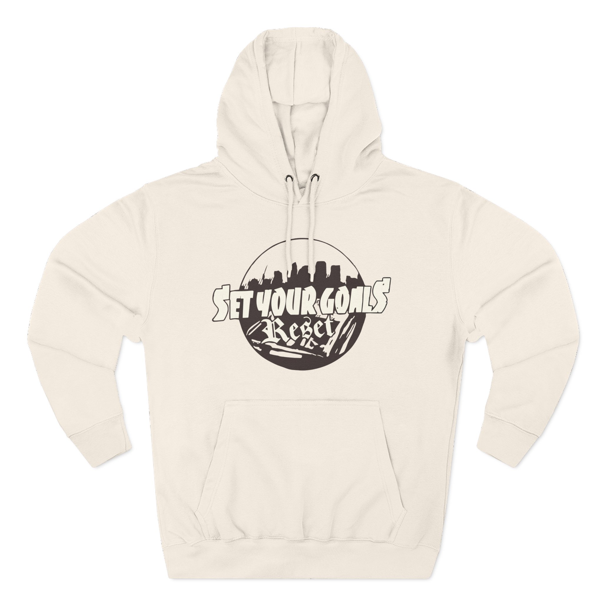 Set Your Goals Reset Three-Panel Fleece Hoodie