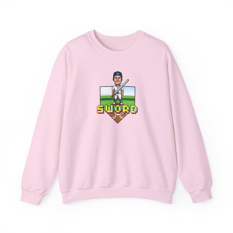 Trevor Bauer Sword Pixel Art Unisex Heavy Blend™ Crewneck Sweatshirt