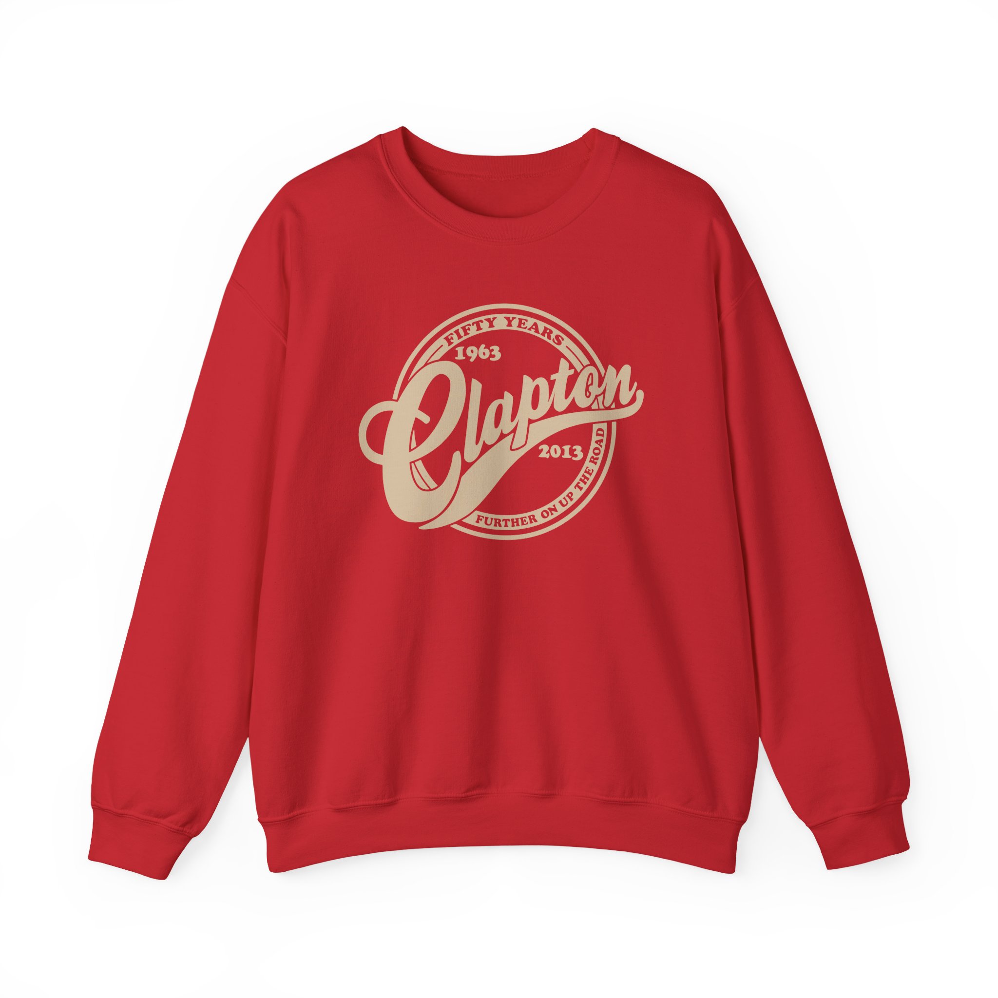 Eric Clapton 50 Years Unisex Heavy Blendâ„¢ Crewneck Sweatshirt