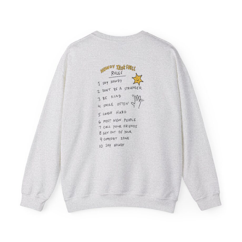 Ryan Trahan Howdy Task Force Unisex Heavy Blend™ Crewneck Sweatshirt