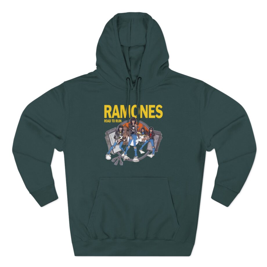 Ramones Ramones I Wanna Be Sedated Three-Panel Fleece Hoodie