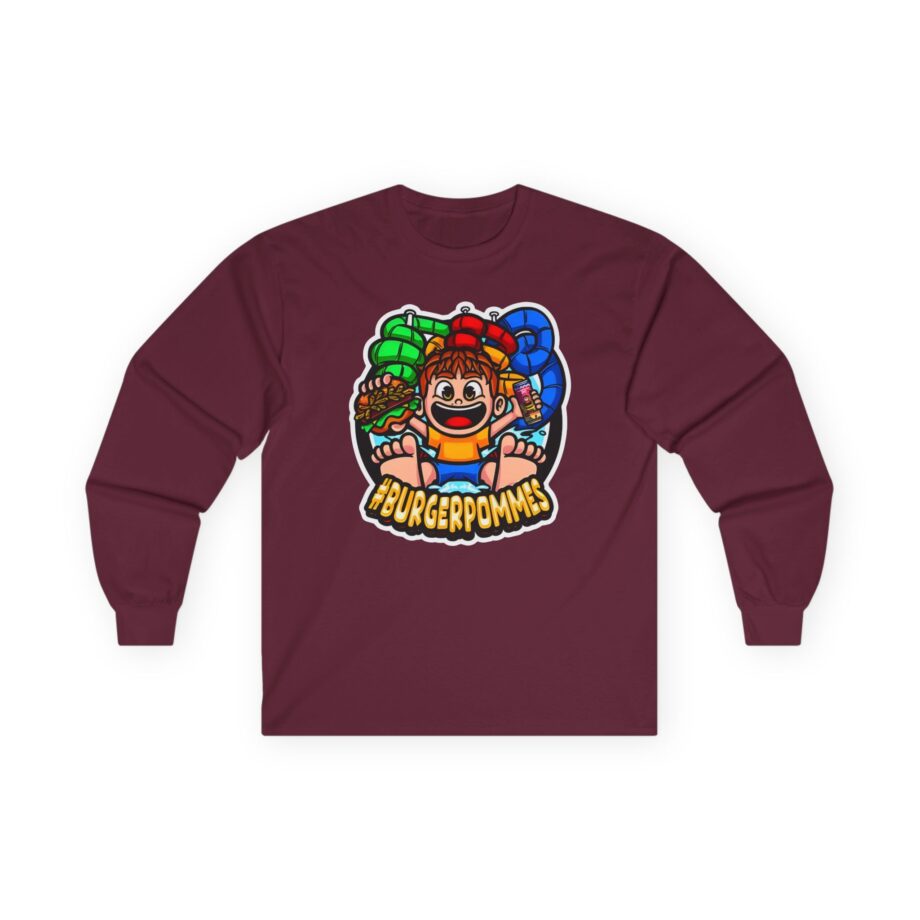 Burger Pommes Unisex Ultra Cotton Long Sleeve Tee