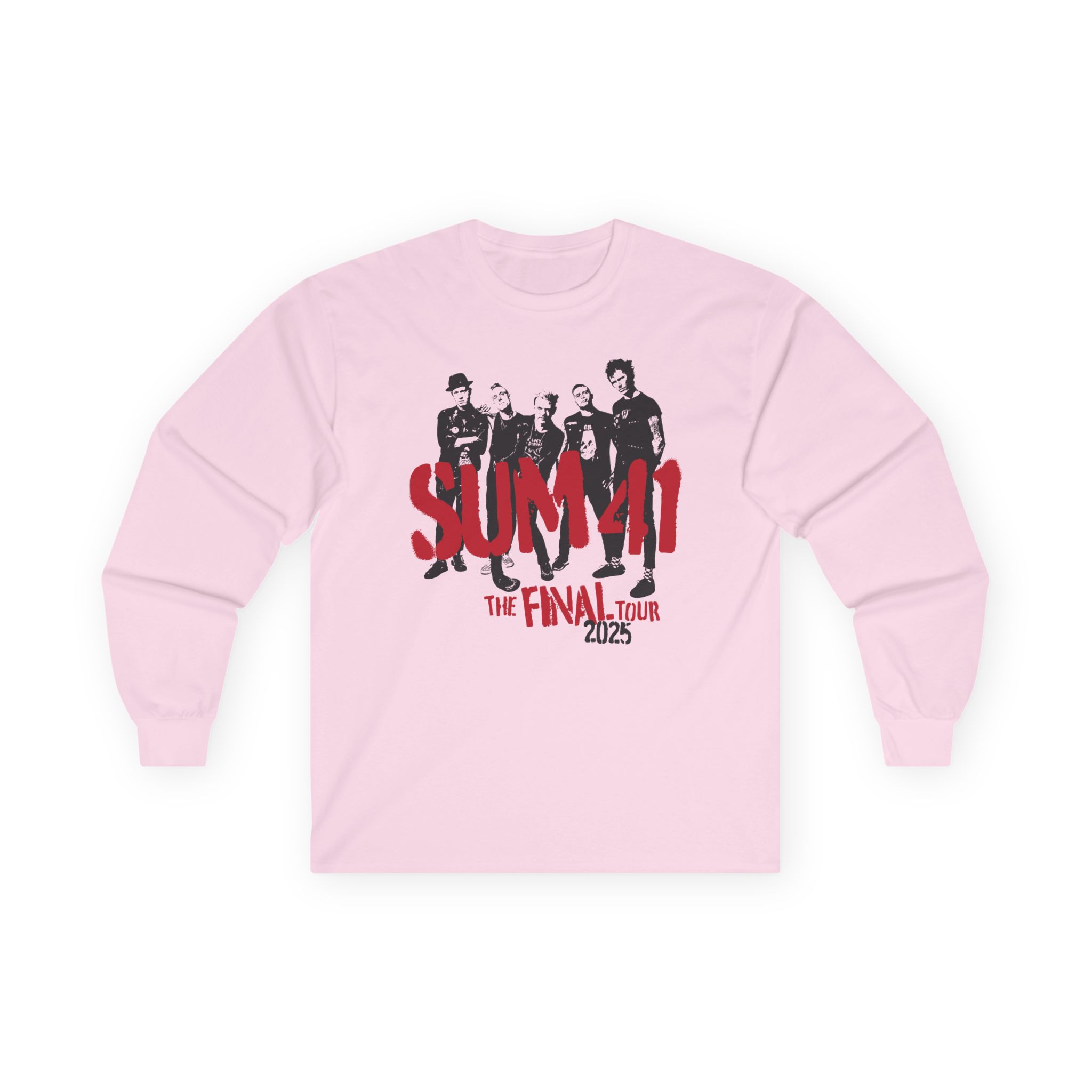 Sum 41 the Final Tour Unisex Ultra Cotton Long Sleeve Tee