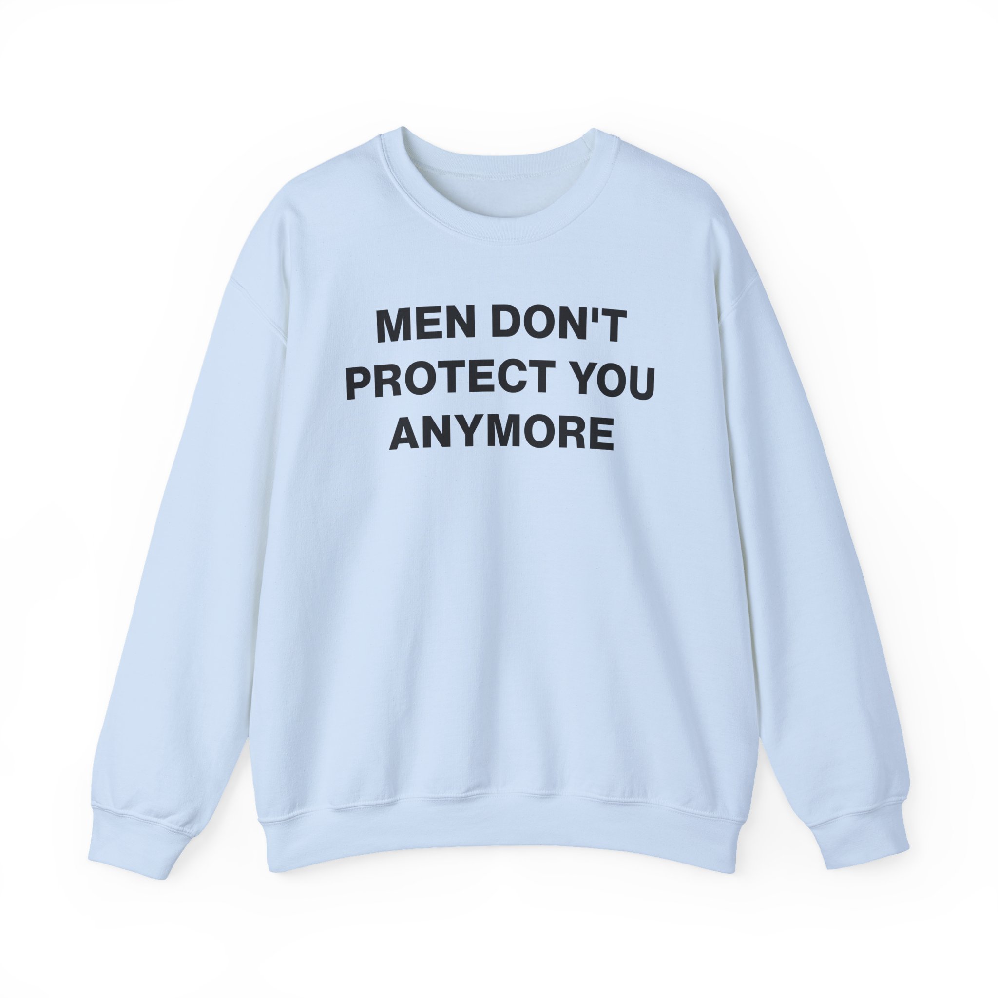 Jenny Holzer Men Don´t Protect You Anymore Unisex Heavy Blend™ Crewneck Sweatshirt