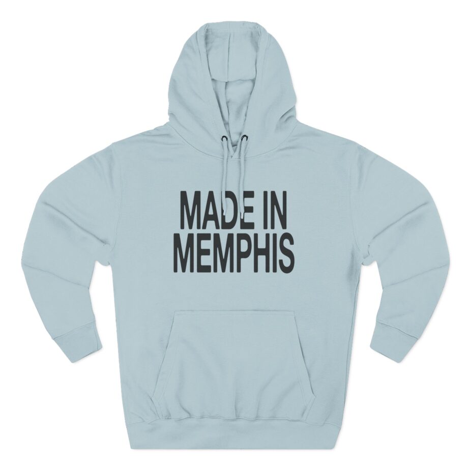 JT Made in Memphis Three-panel Fleece Hoodie
