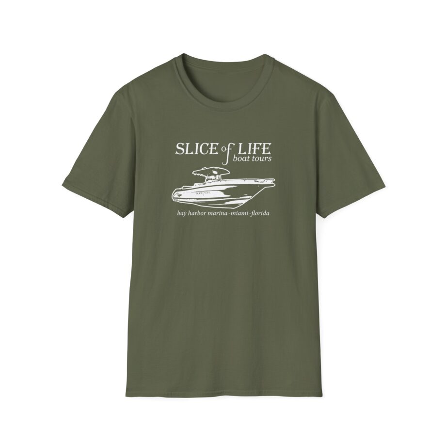 Dexter Slice of Life Boat Tours Unisex Softstyle T-Shirt