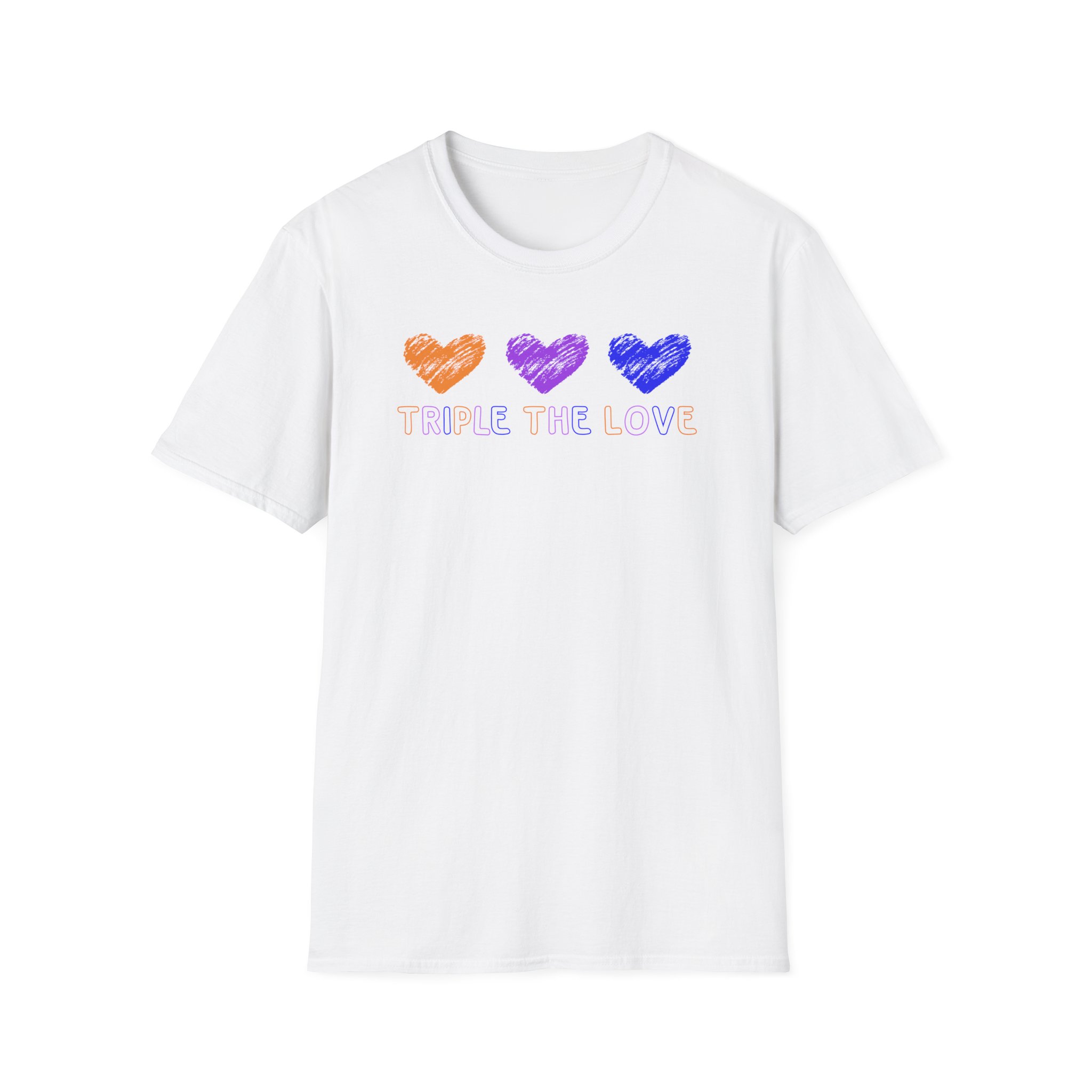 Fresh Love Triple the Love Unisex Softstyle T-Shirt