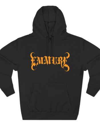 Emmure Logo Three-Panel Fleece Hoodie