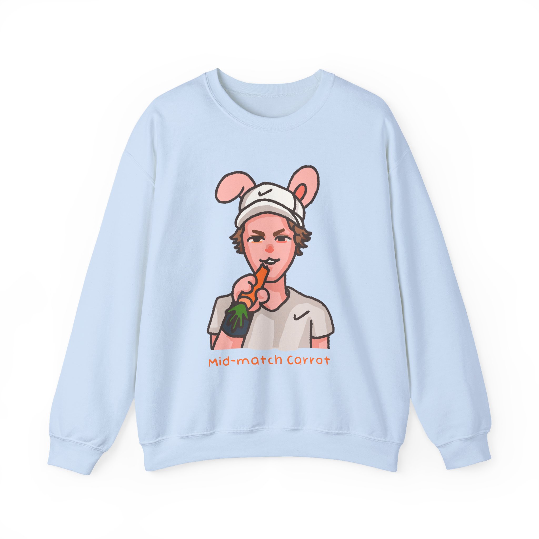 Jannik Sinner Unisex Heavy Blendâ„¢ Crewneck Sweatshirt