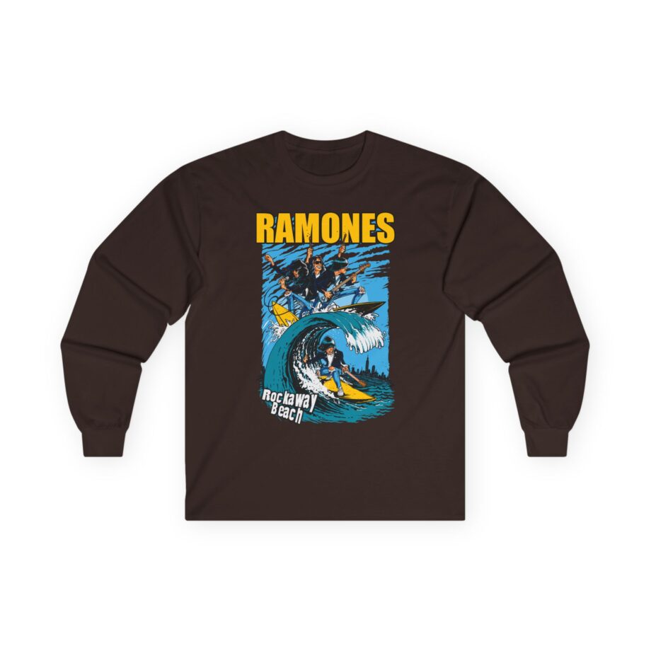 Ramones Rockaway Beach Unisex Ultra Cotton Long Sleeve Tee