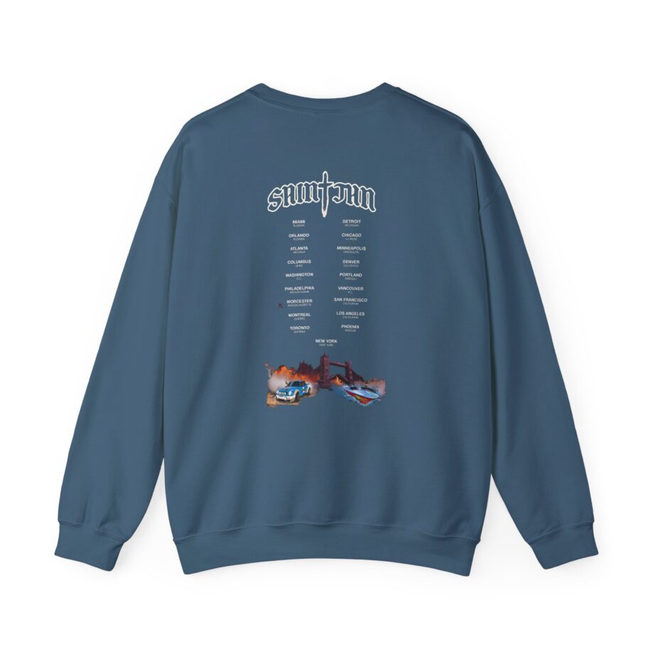 Saint JhnIgnorant Forever World Tour Unisex Heavy Blend™ Crewneck Sweatshirt