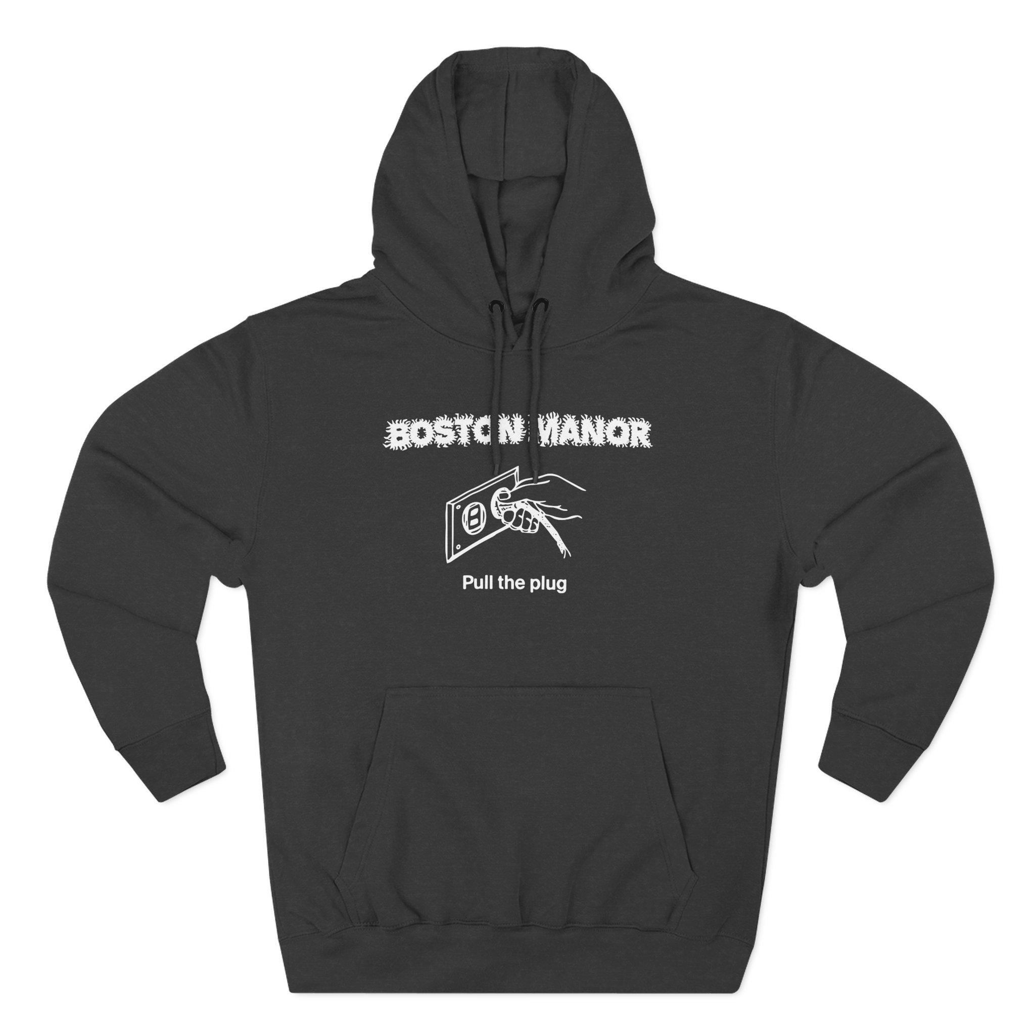 Boston Manor Pull the Plug Three-Panel Fleece Hoodie
