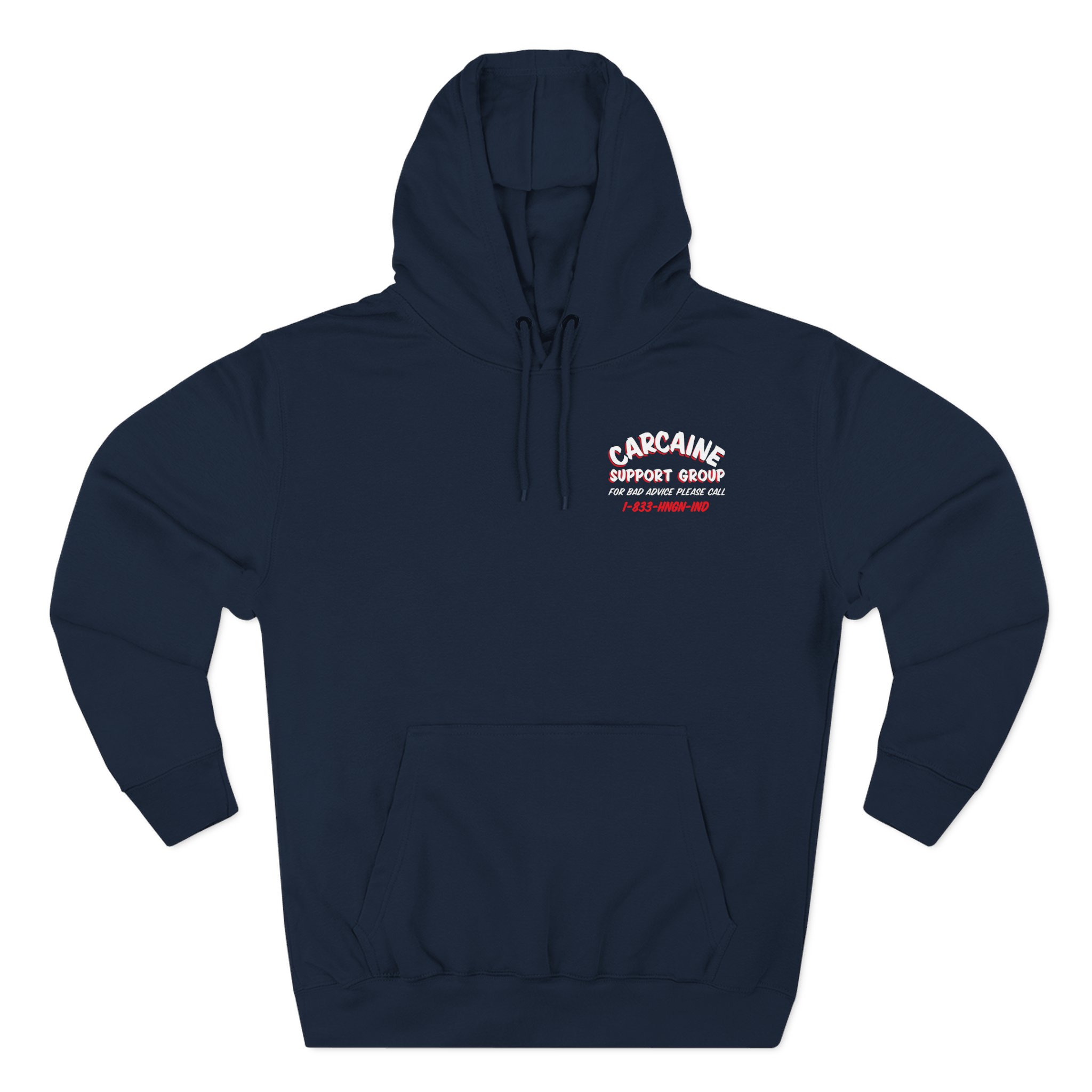 Ken Block Hoonigan Carcaine Support Group Three-Panel Fleece Hoodie