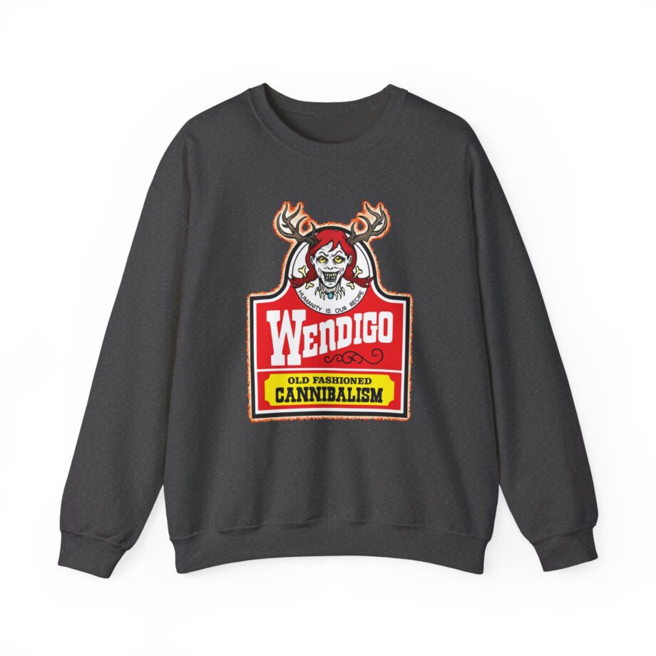 Wendigo Old Fashioned Cannibalism Unisex Heavy Blend Crewneck Sweatshirt