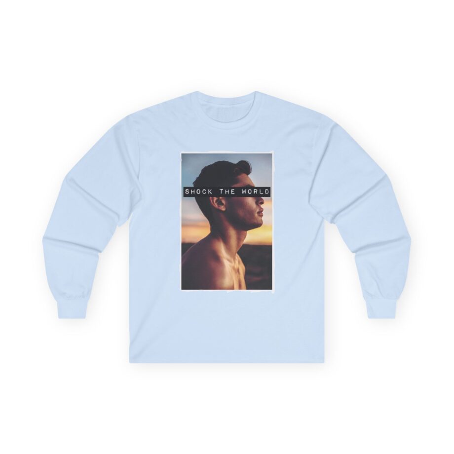 Ryan Garcia Shock the World Unisex Ultra Cotton Long Sleeve Tee