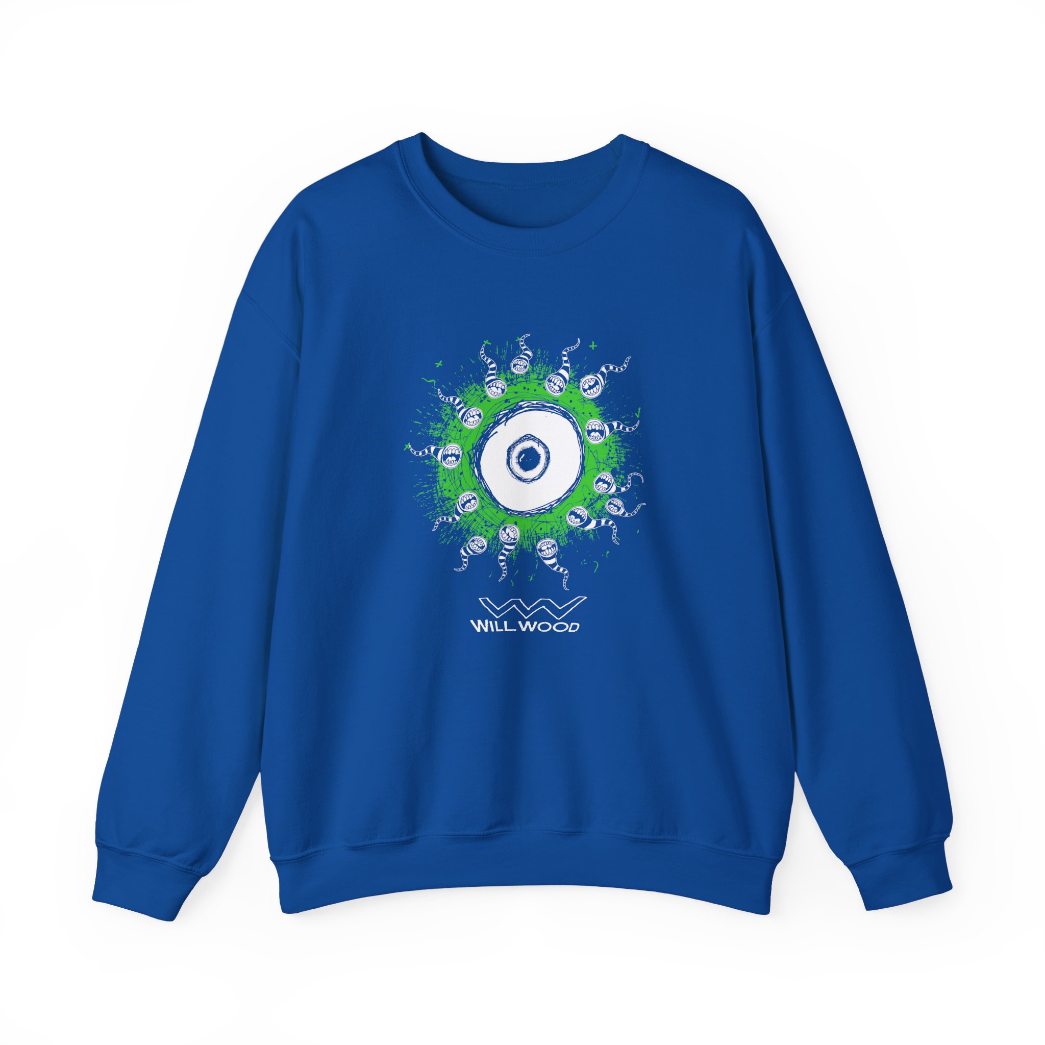 Will Wood Eye Unisex Heavy Blendâ„¢ Crewneck Sweatshirt