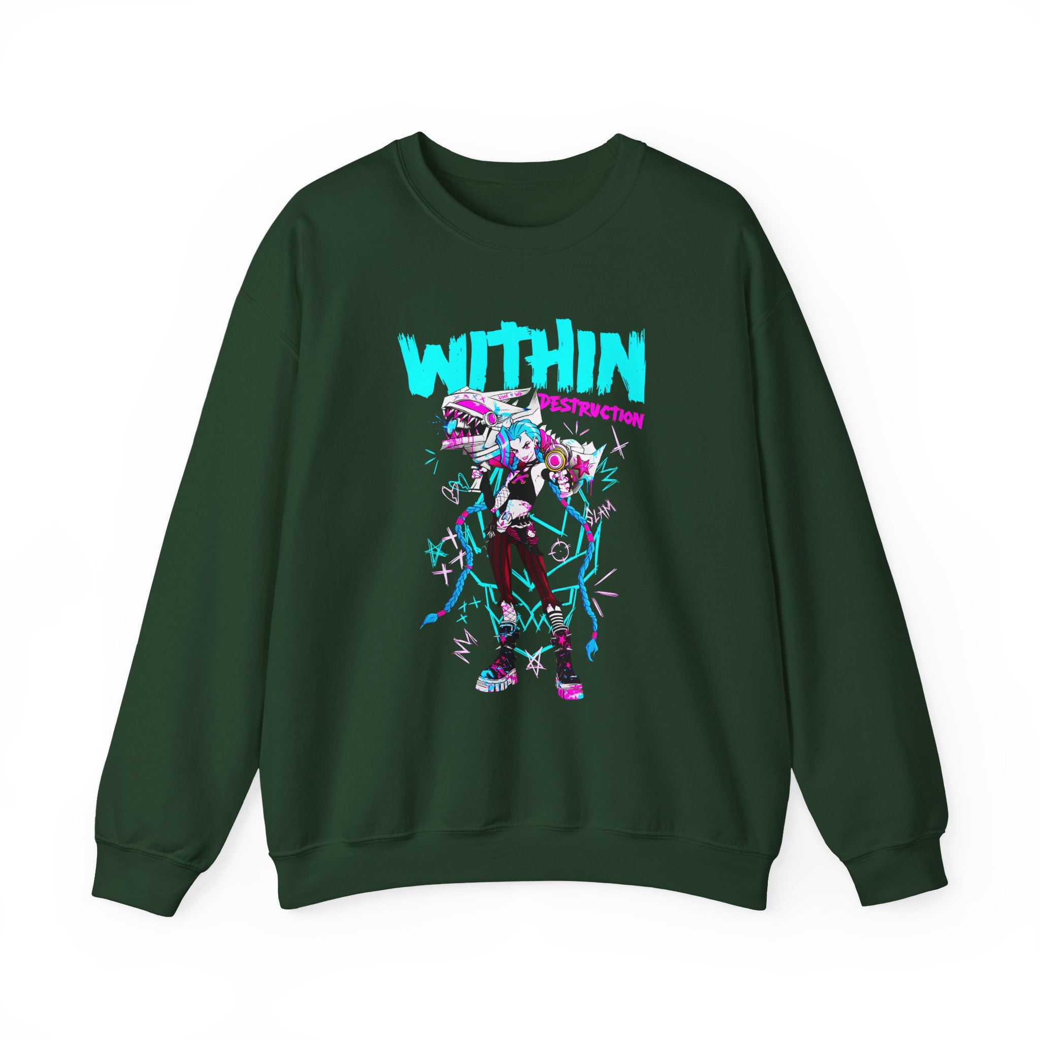 Within Destruction Arcane Unisex Heavy Blend Crewneck Sweatshirt