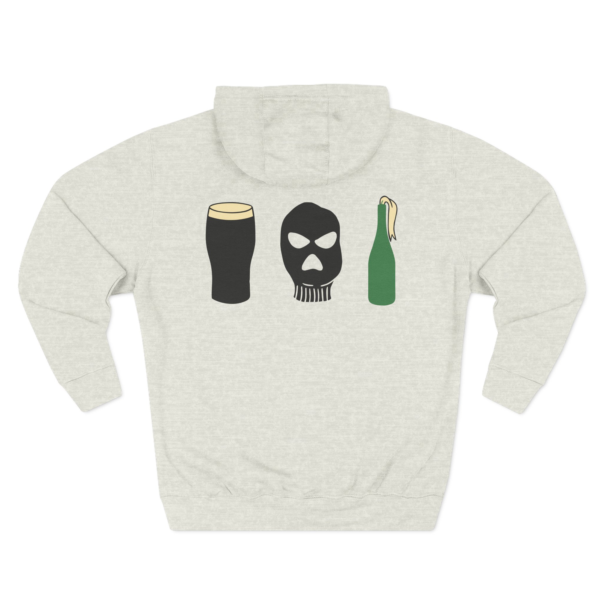 Essentials Three-Panel Fleece Hoodie