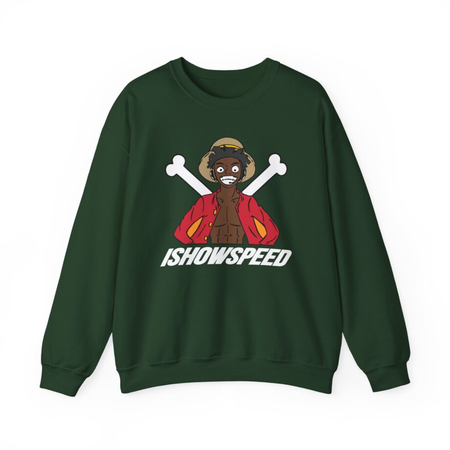 Luffy Ishowspeed Unisex Heavy Blend™ Crewneck Sweatshirt