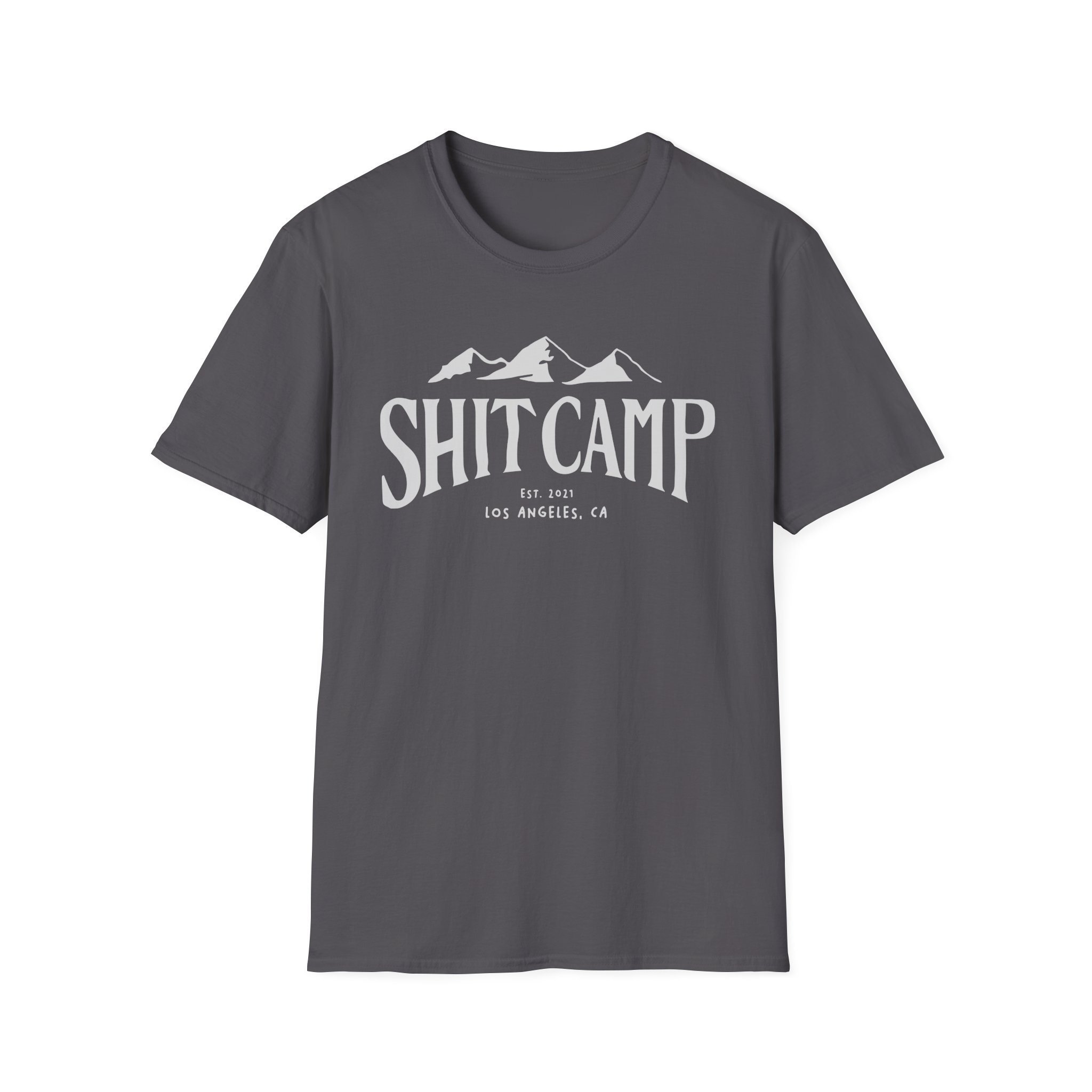 Qtcinderella Shit Camp Unisex Softstyle T-Shirt