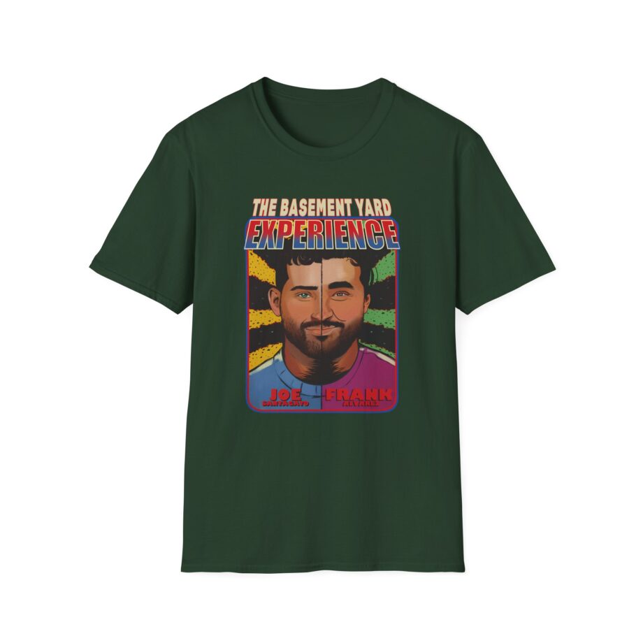 Split Face Basement Yard Experience Unisex Softstyle T-Shirt