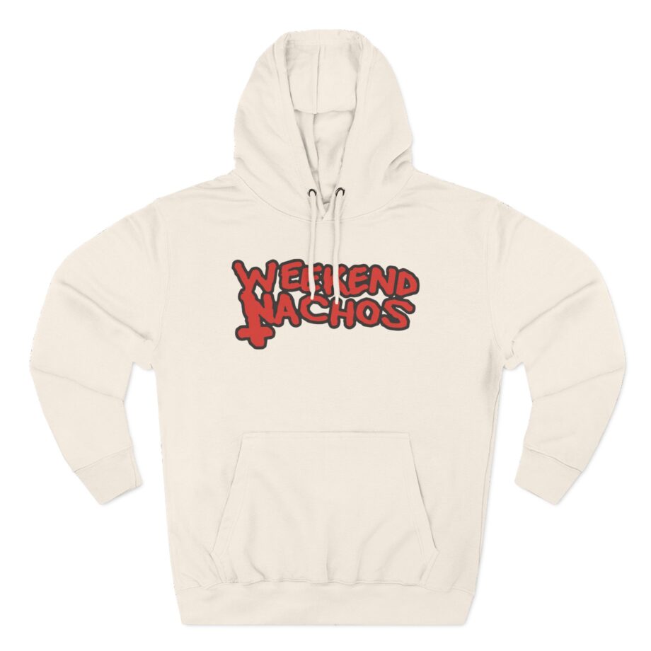Weekend Nachos Christian Three-Panel Fleece Hoodie