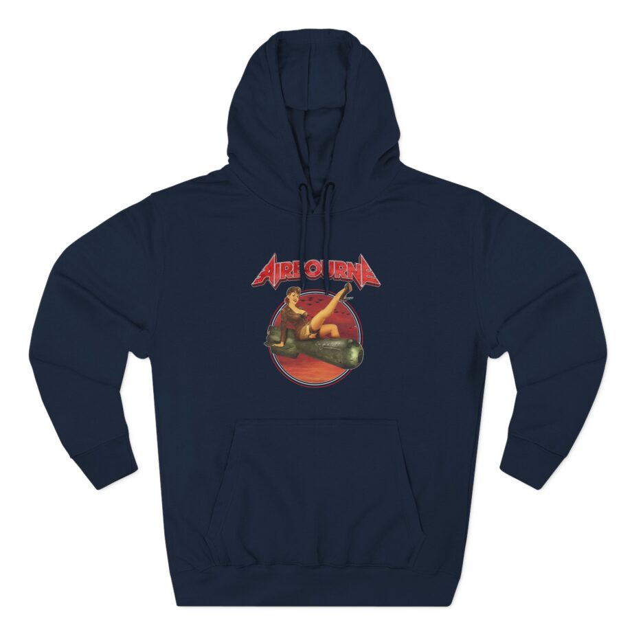 Airbourne Bomb Girl Three-Panel Fleece Hoodie