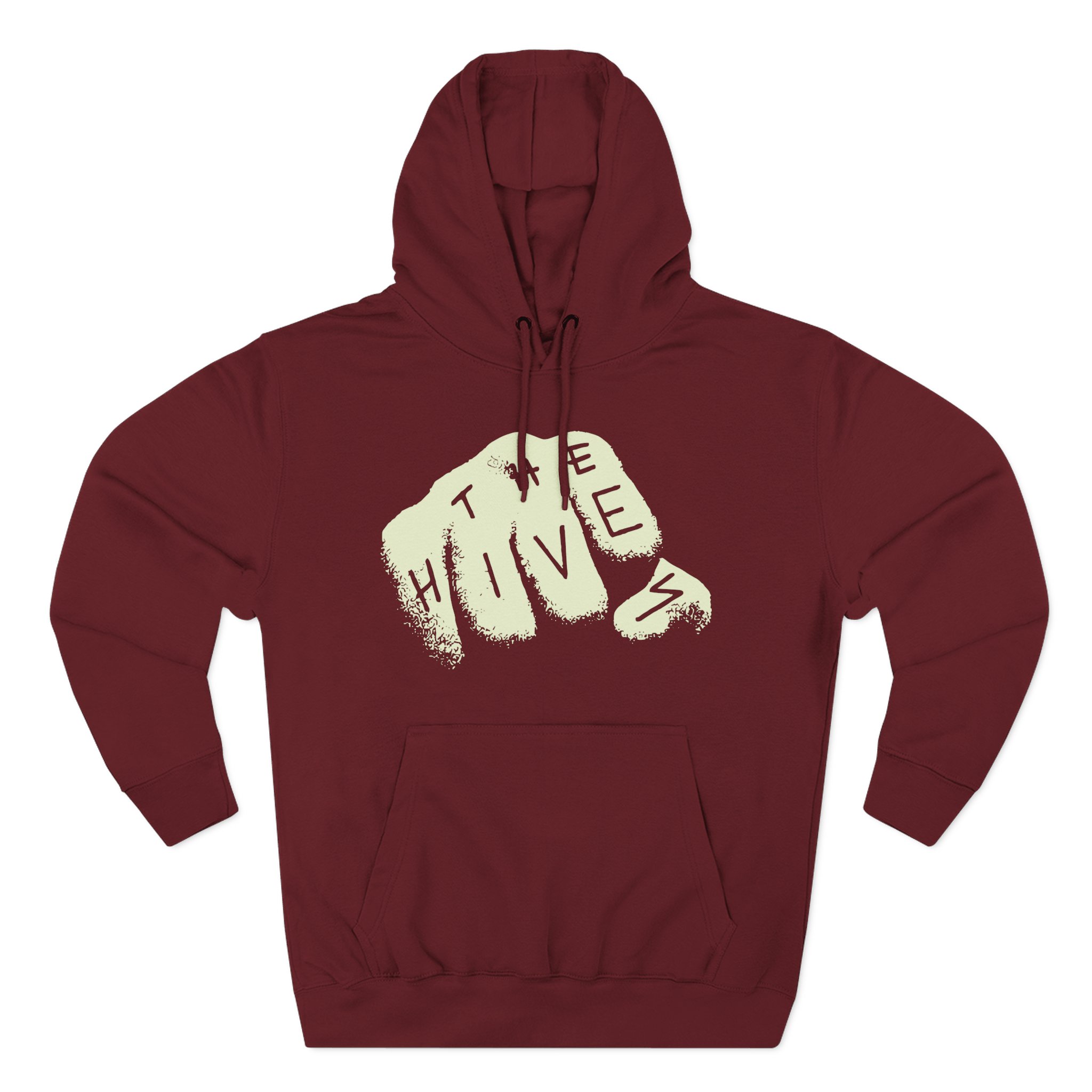 The Hives Fist Three-Panel Fleece Hoodie