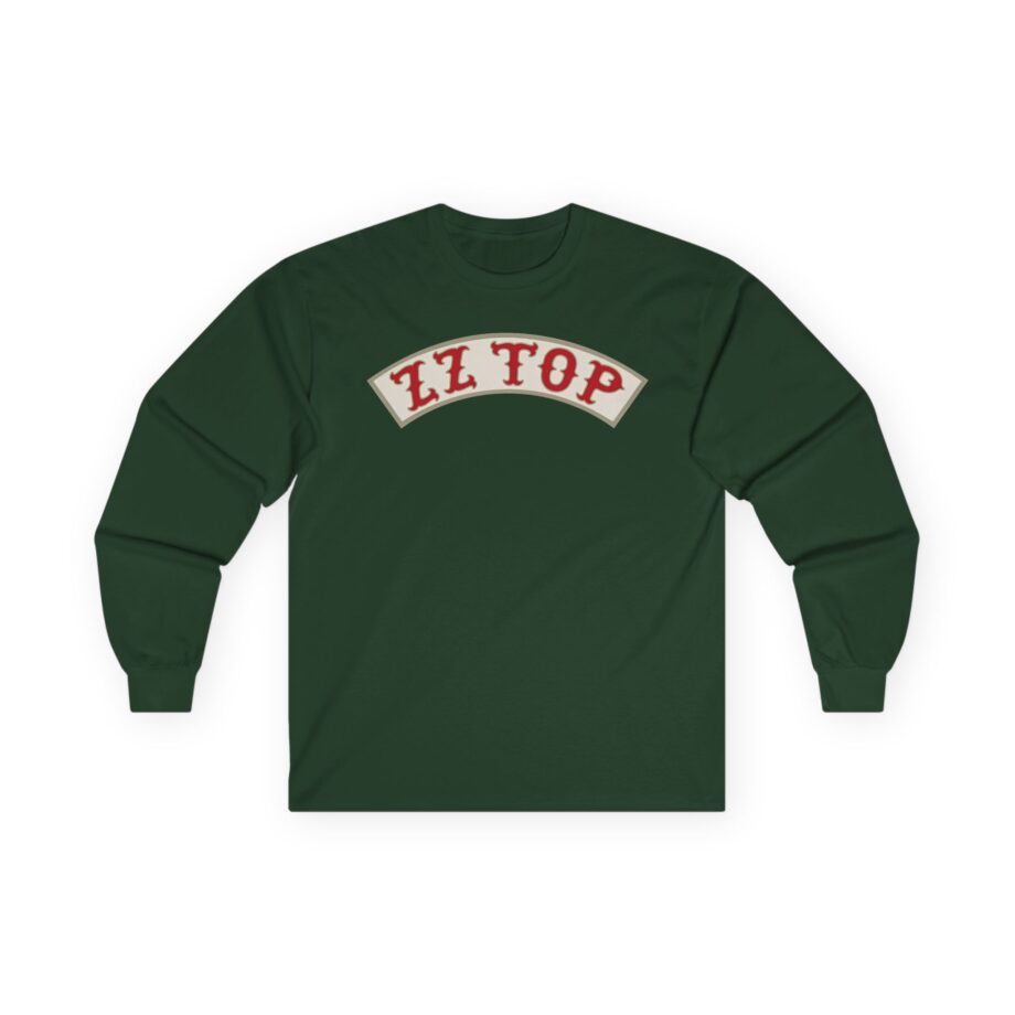 ZZ Top Banner Logo Unisex Ultra Cotton Long Sleeve Tee
