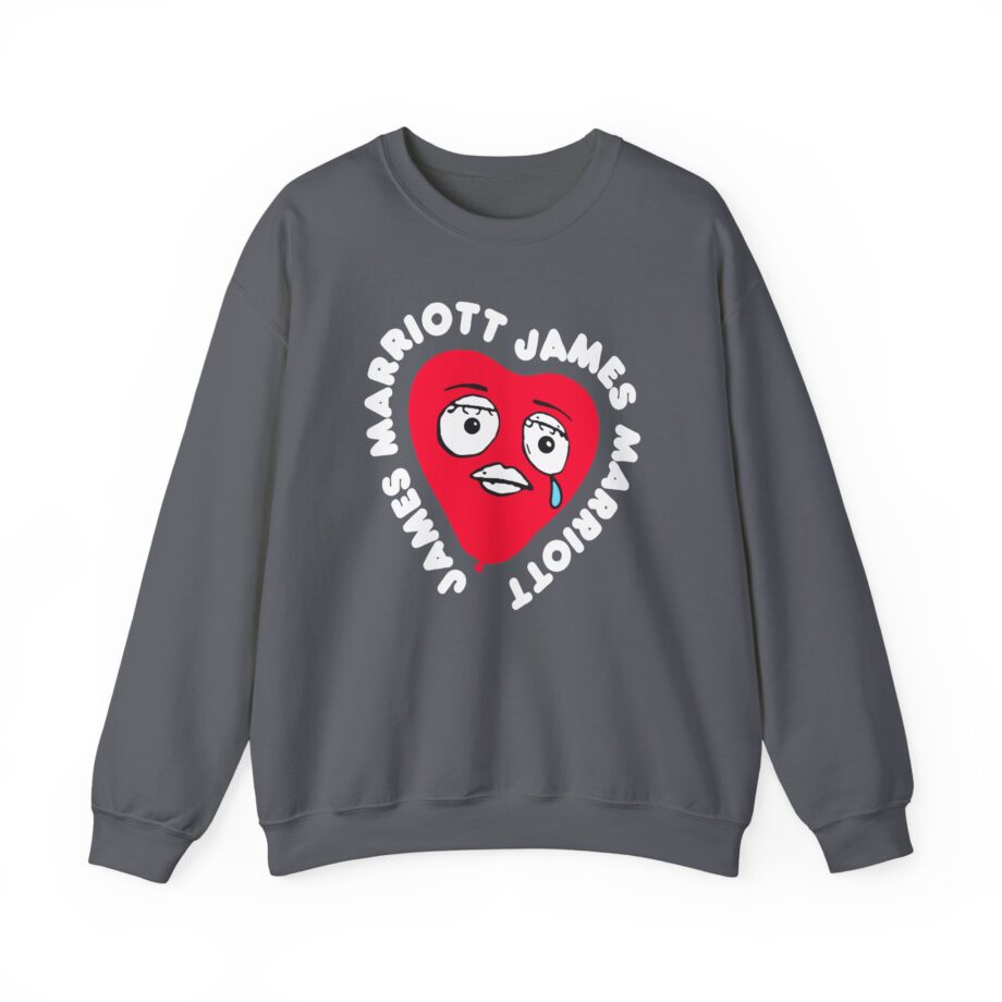 James Marriott Are We There Yet Heart Unisex Heavy Blend™ Crewneck Sweatshirt