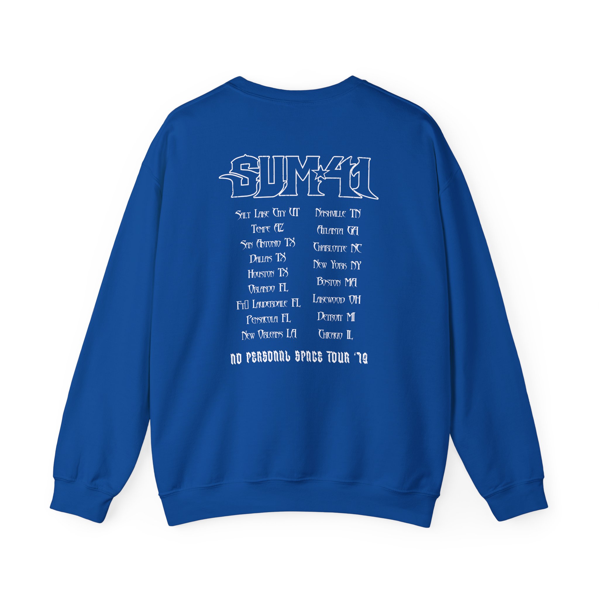 Sum 41 Reap41 Itin Unisex Heavy Blendâ„¢ Crewneck Sweatshirt