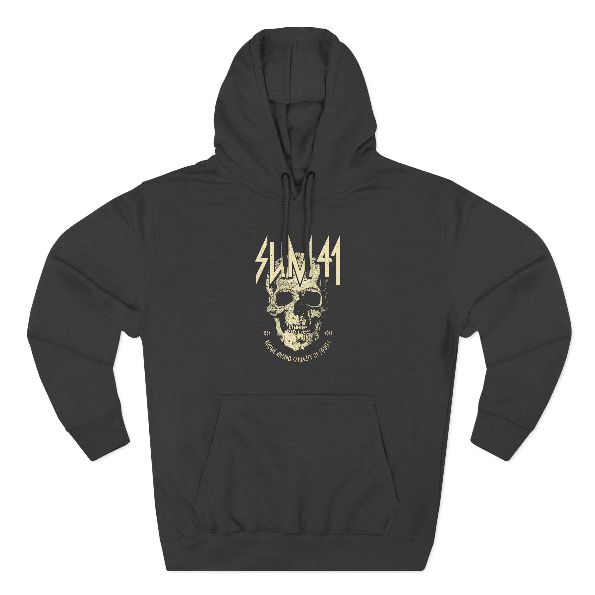 Sum 41 Become Another Casualty Three-Panel Fleece Hoodie